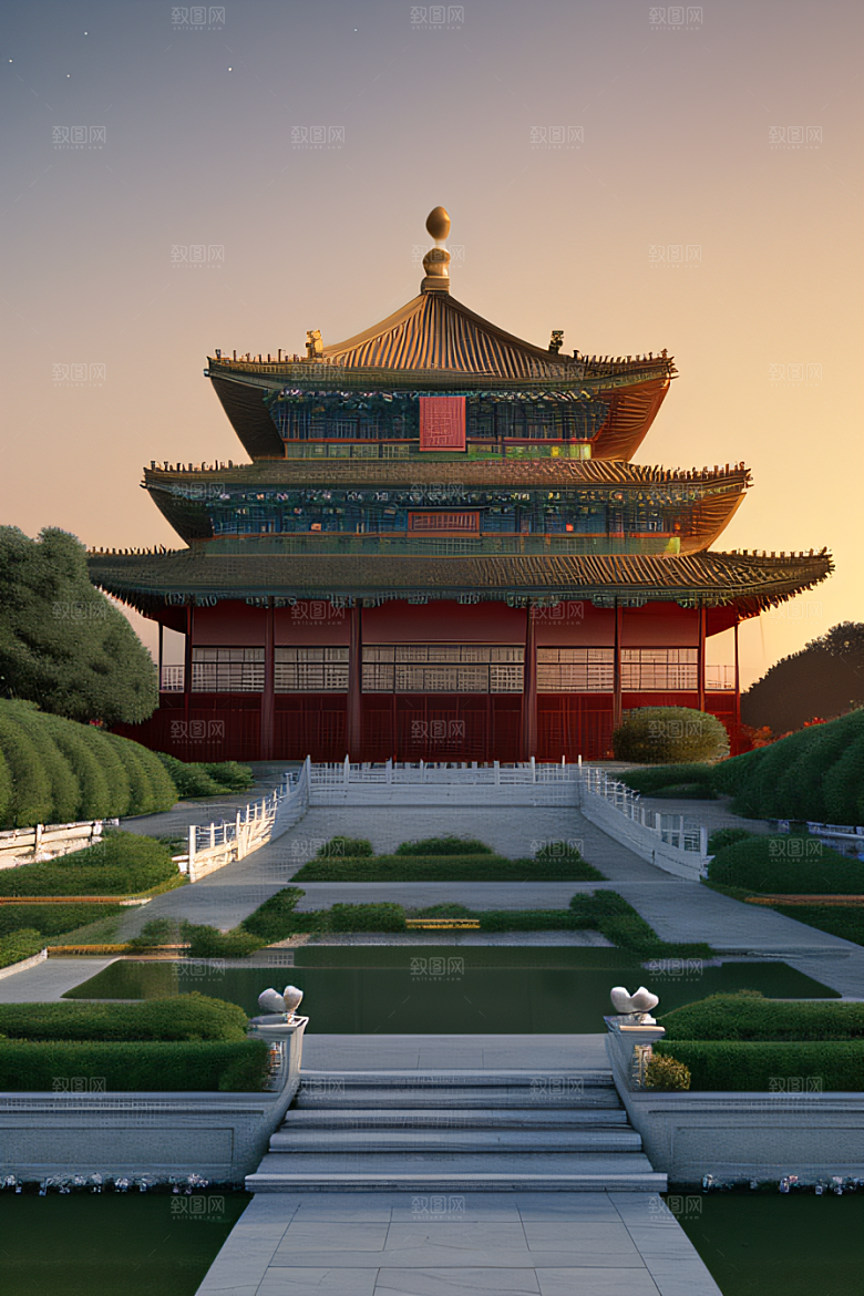 中国宫殿之梦华丽建筑的魅力