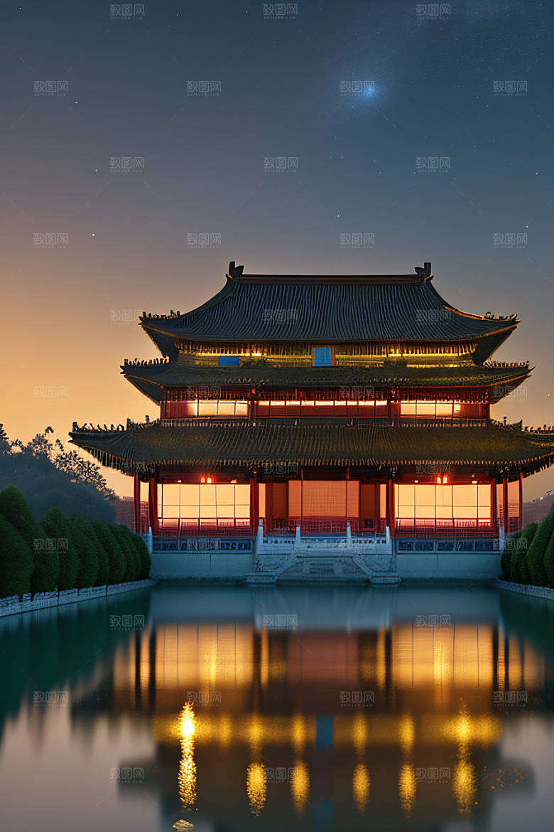 中国宫殿之梦华丽建筑的魅力