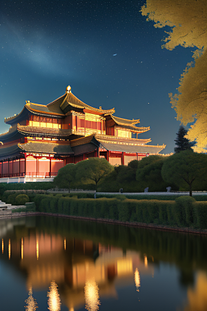 中国宫殿之梦华丽建筑的魅力