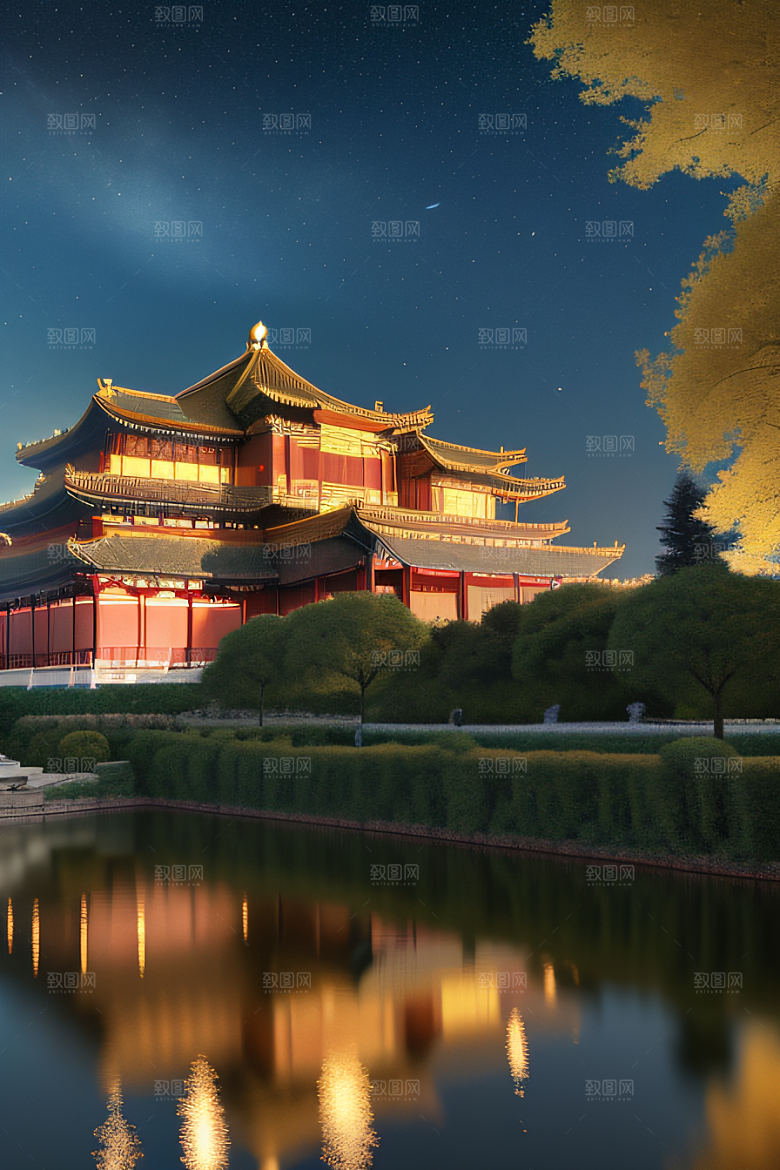 中国宫殿之梦华丽建筑的魅力