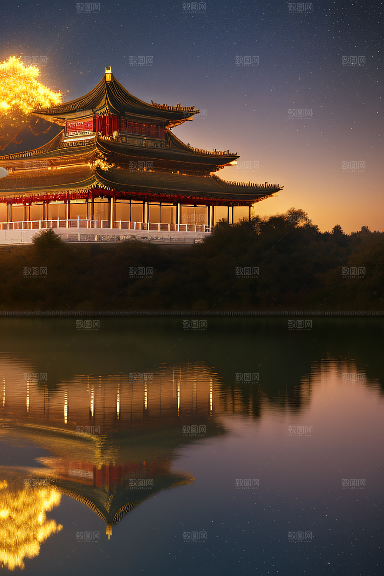中国宫殿之梦华丽建筑的魅力