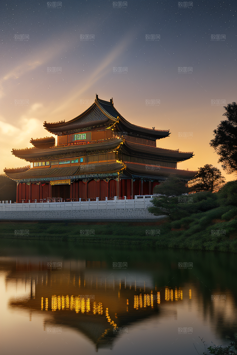 中国宫殿之梦华丽建筑的魅力