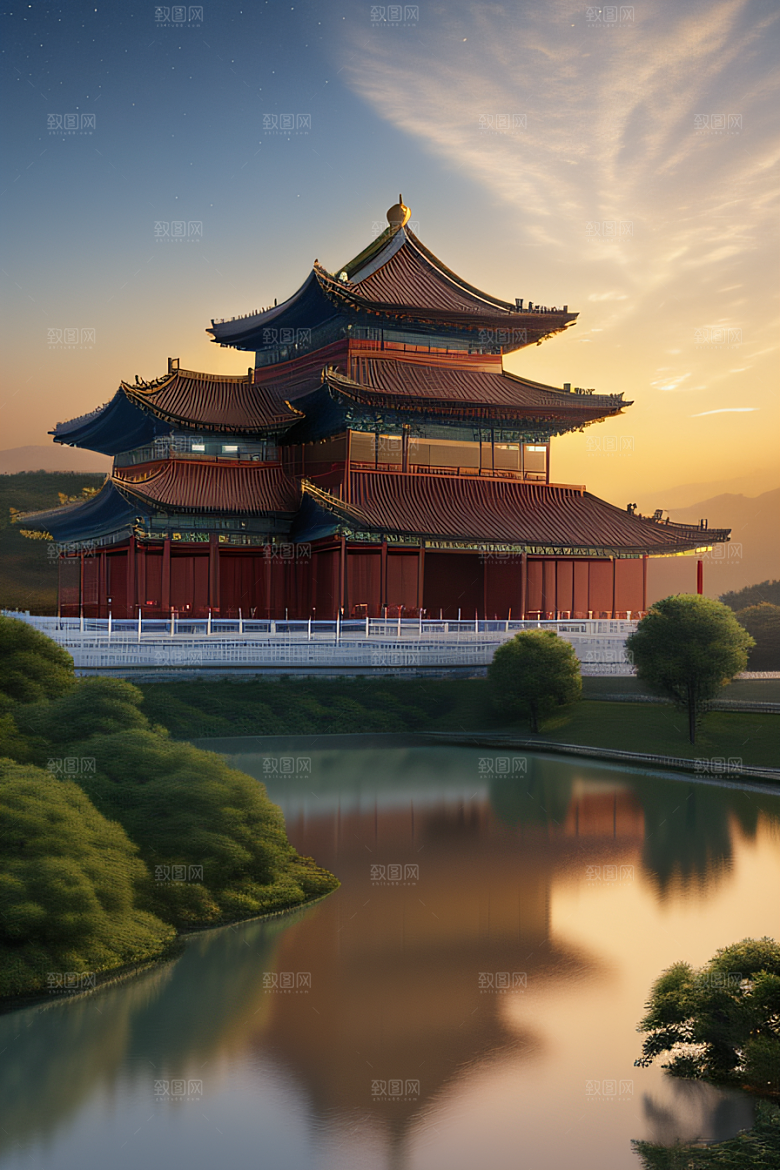 中国宫殿之梦华丽建筑的魅力