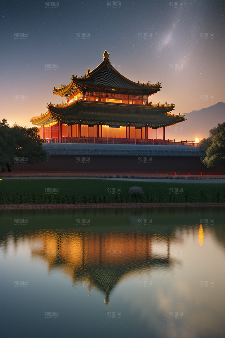 中国宫殿之梦华丽建筑的魅力