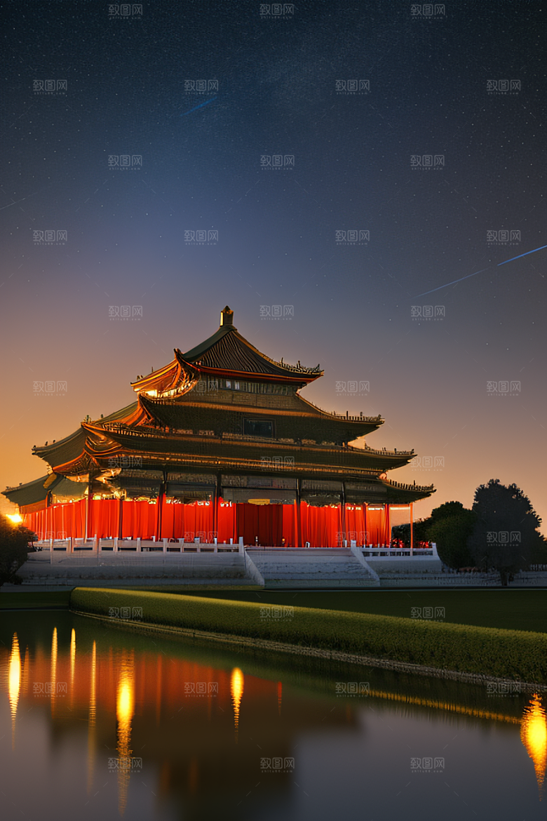 中国宫殿之梦华丽建筑的魅力