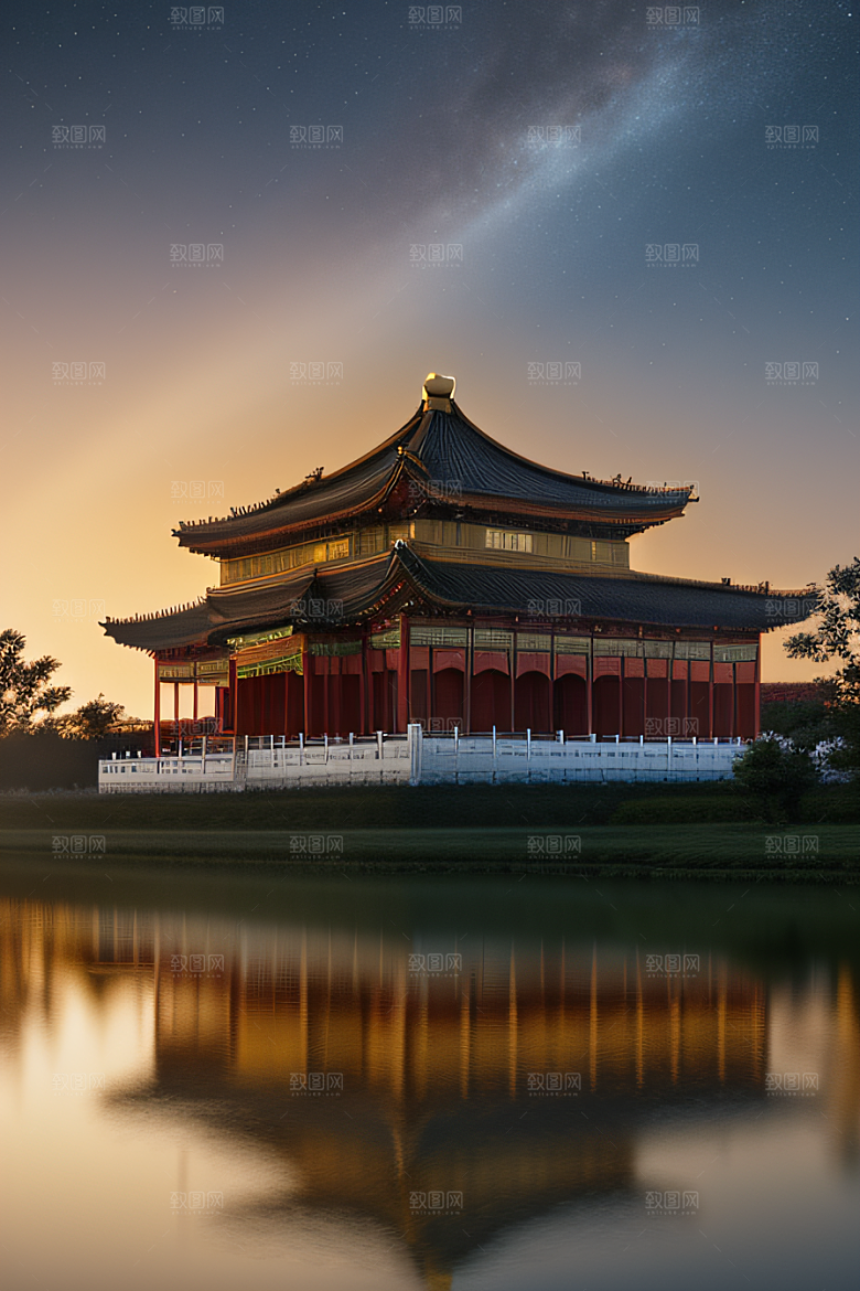 月光如诗浪漫花海