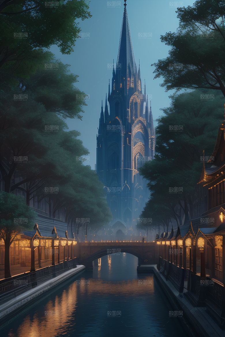 神秘城市的奇幻之旅