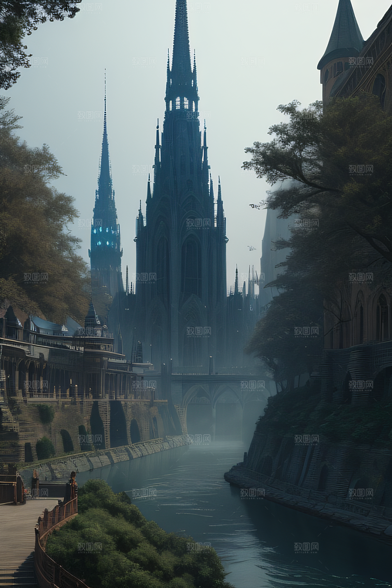 神秘城市的奇幻之旅