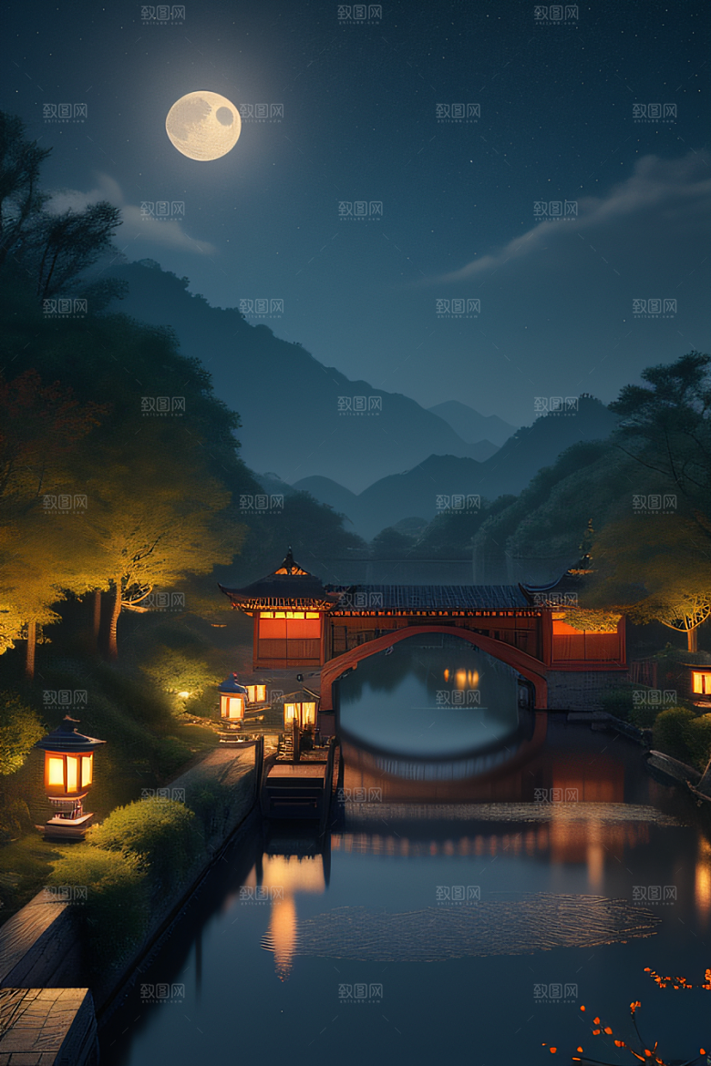 星空奇观闪烁的无数星星