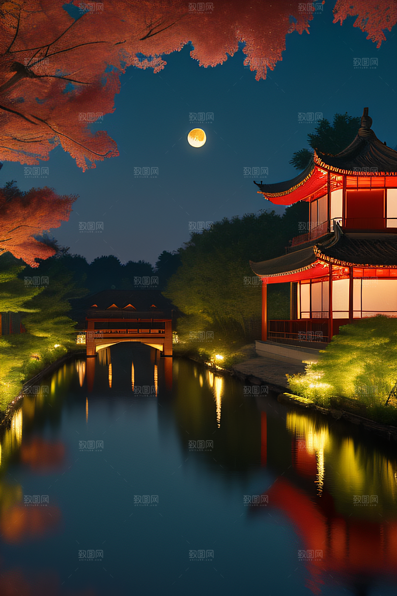 星空奇观闪烁的无数星星