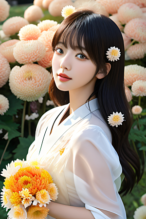红花倒刺之美忠诚与纯洁的高清日本动画