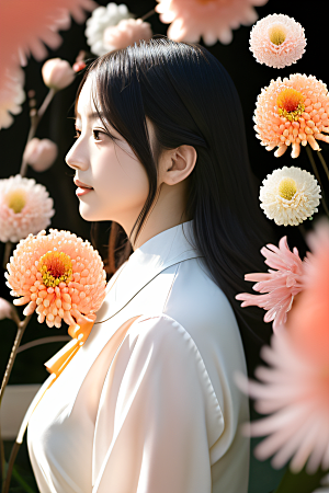 菊花倒刺高清日本动画中的忠诚纯洁之美