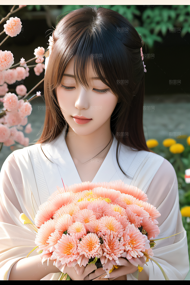 忠诚与纯洁高清日本动画中的红花倒刺之美