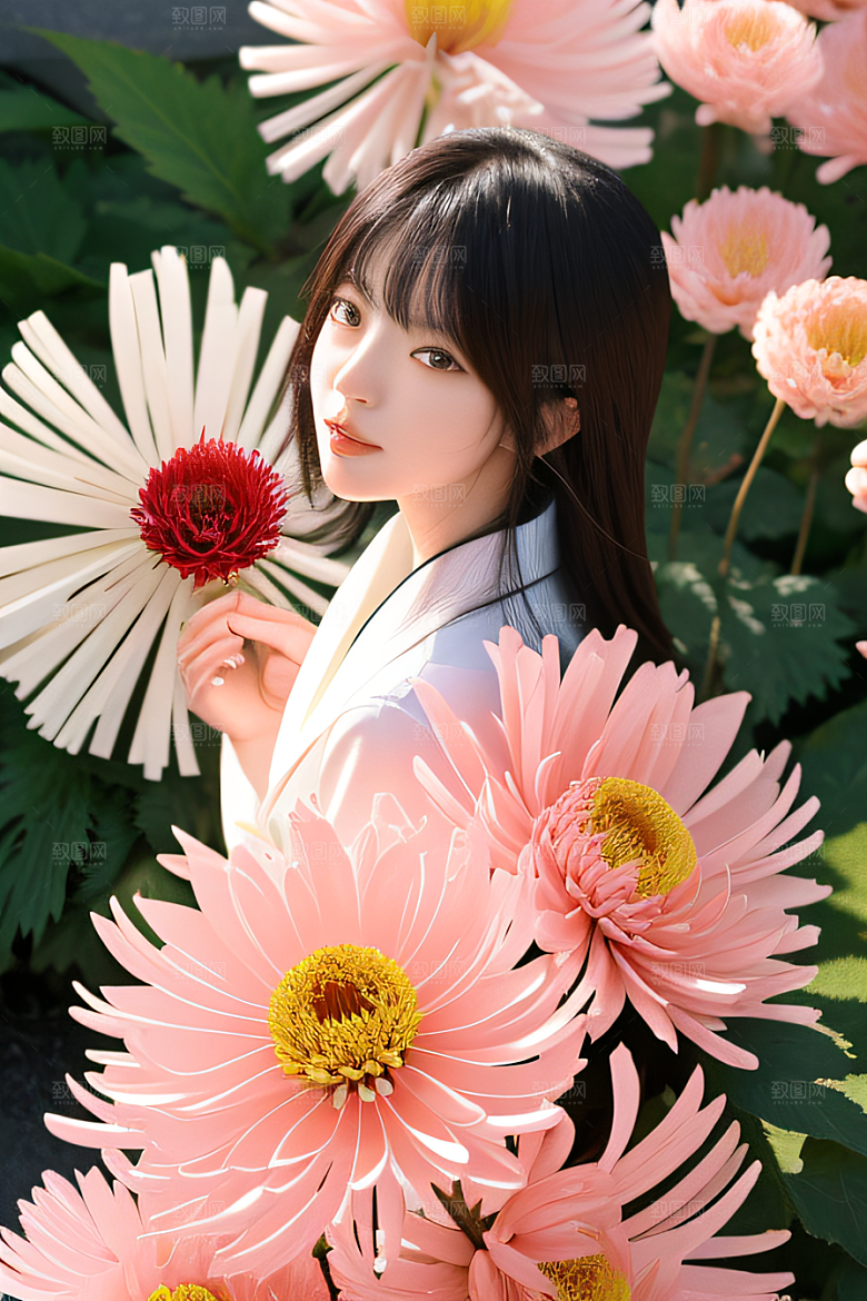 忠诚与纯洁高清日本动画中的红花倒刺之美