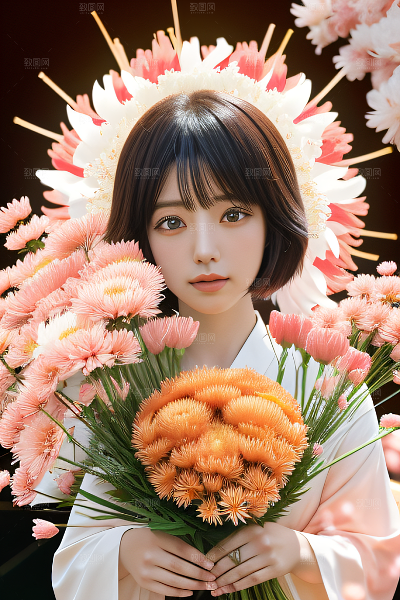忠诚与纯洁高清日本动画中的红花倒刺之美