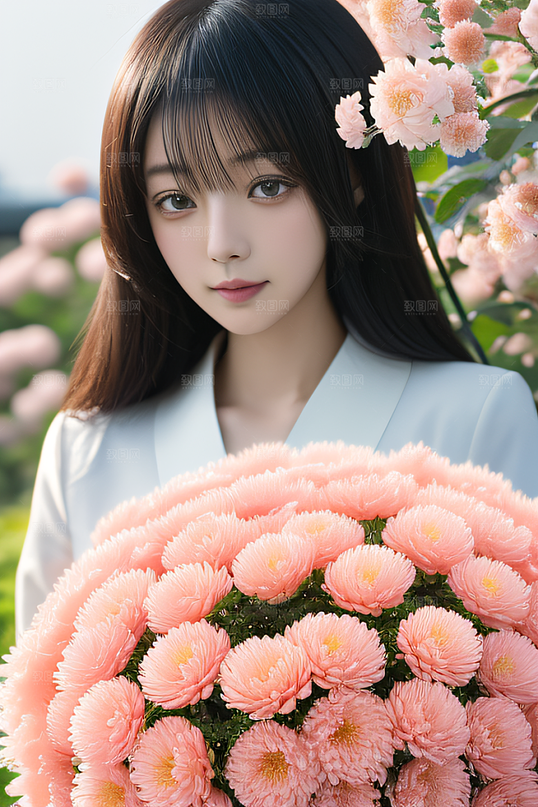 星光菊花忠诚纯洁的高清日本动画之美