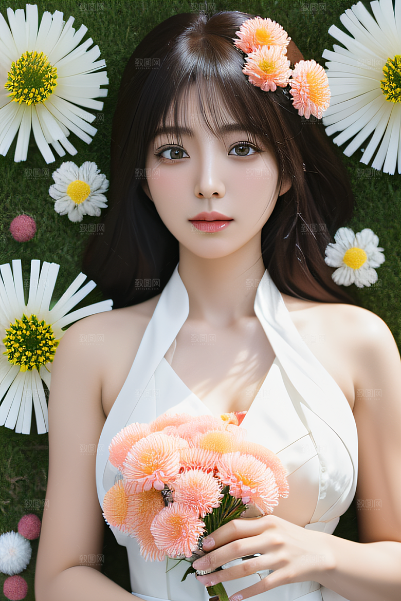 星光菊花忠诚纯洁的高清日本动画之美
