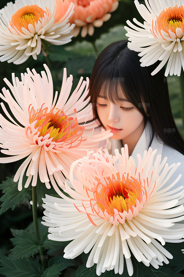 红花倒刺忠诚与纯洁的高清日本动画之美