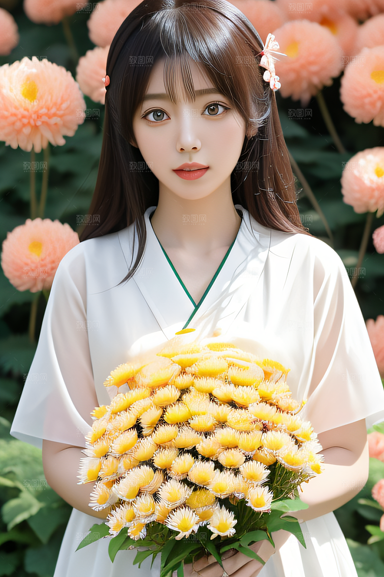 红花倒刺忠诚与纯洁的高清日本动画之美