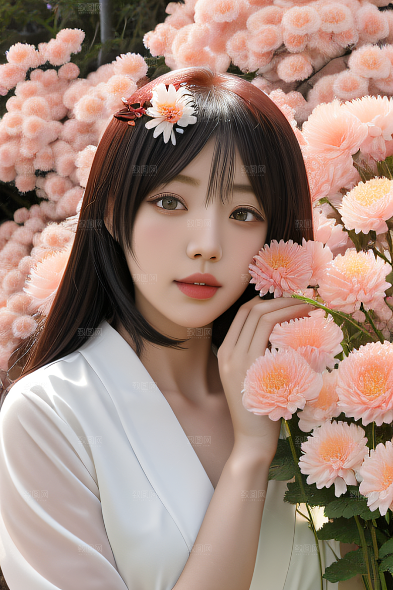红花倒刺忠诚与纯洁的高清日本动画之美
