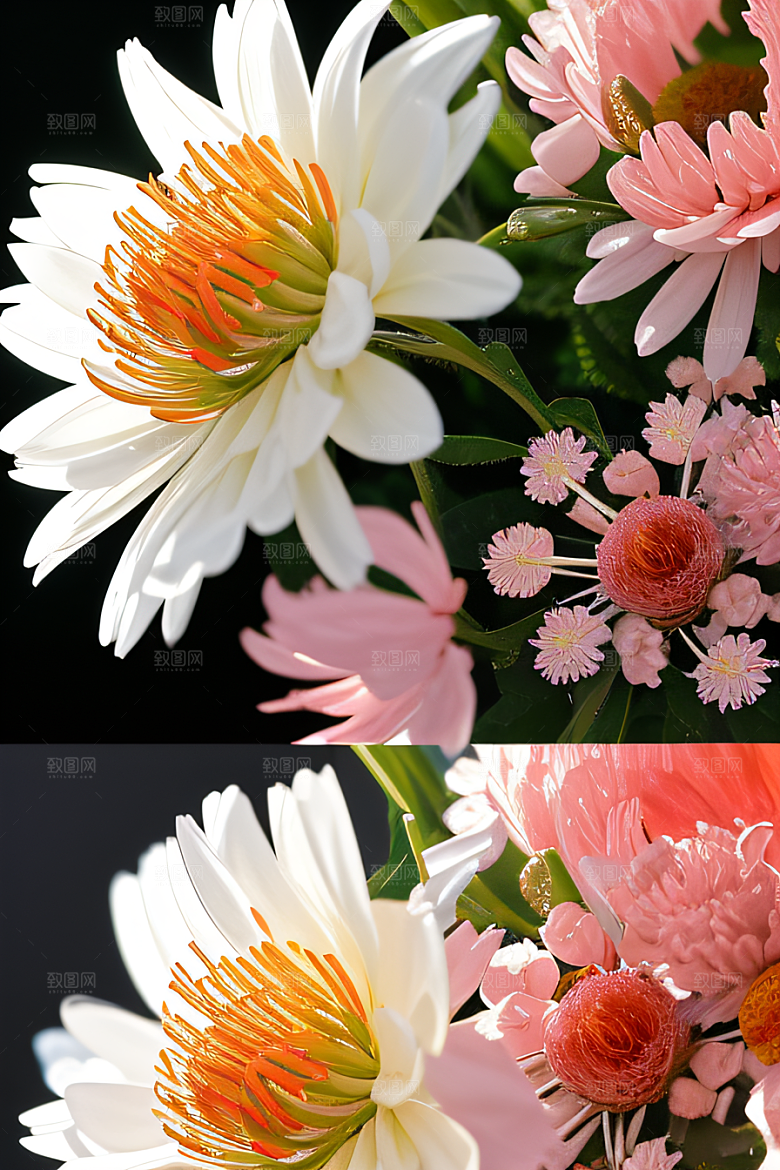 红花倒刺忠诚与纯洁的高清日本动画之美