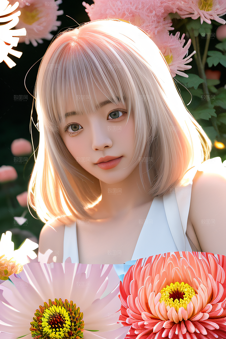 红花倒刺忠诚与纯洁的高清日本动画之美