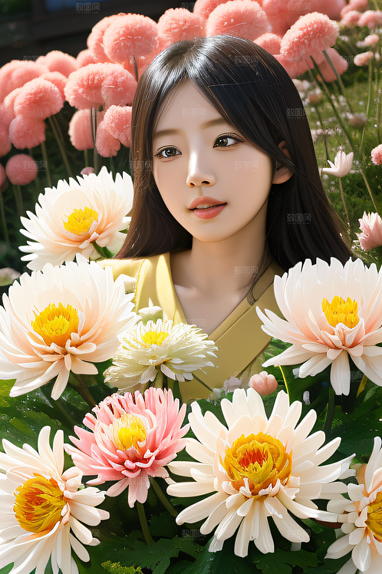 红花倒刺忠诚与纯洁的高清日本动画之美