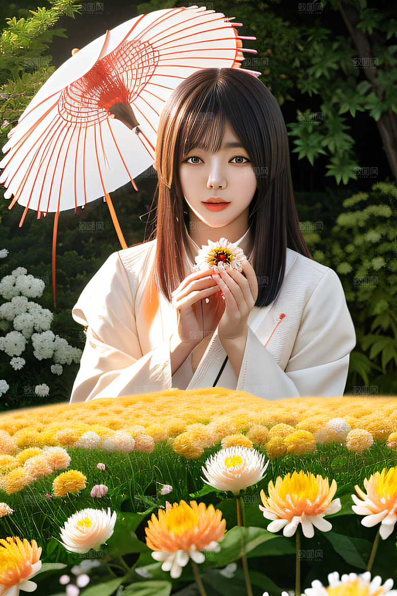 红花倒刺之美忠诚纯洁的高清日本动画