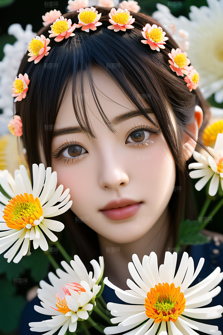 红花倒刺之美忠诚纯洁的高清日本动画