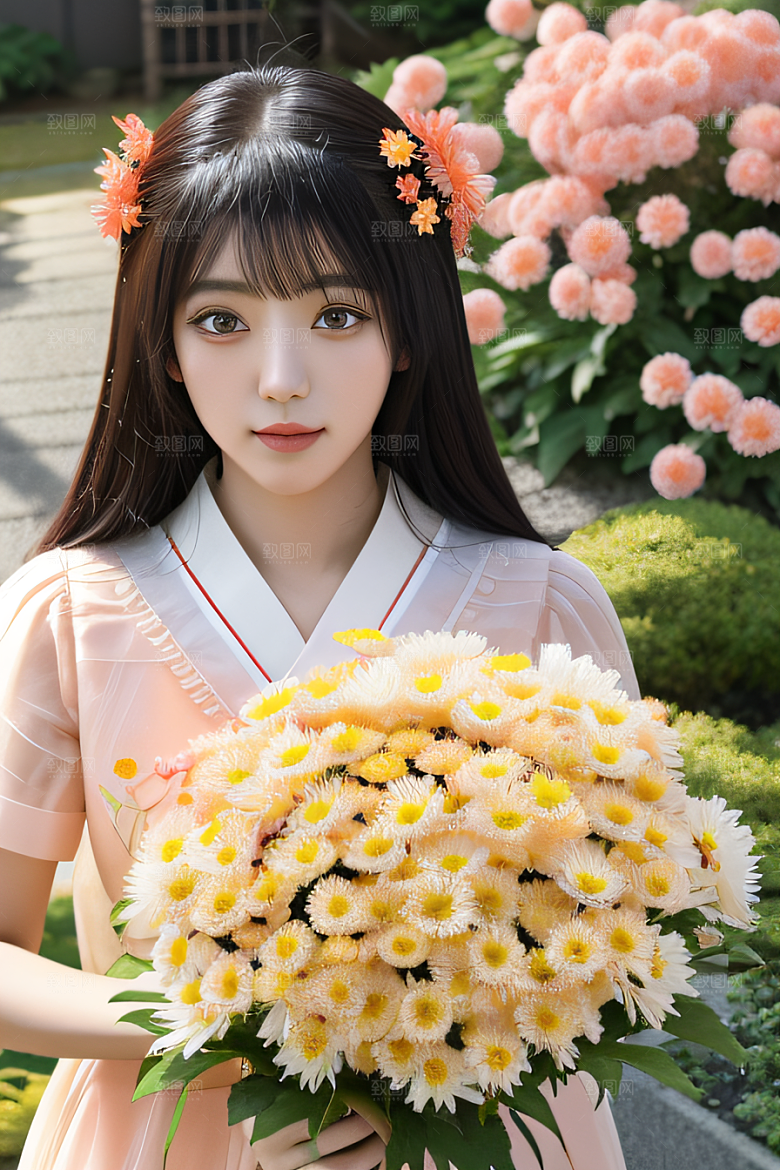 红花倒刺之美忠诚纯洁的高清日本动画