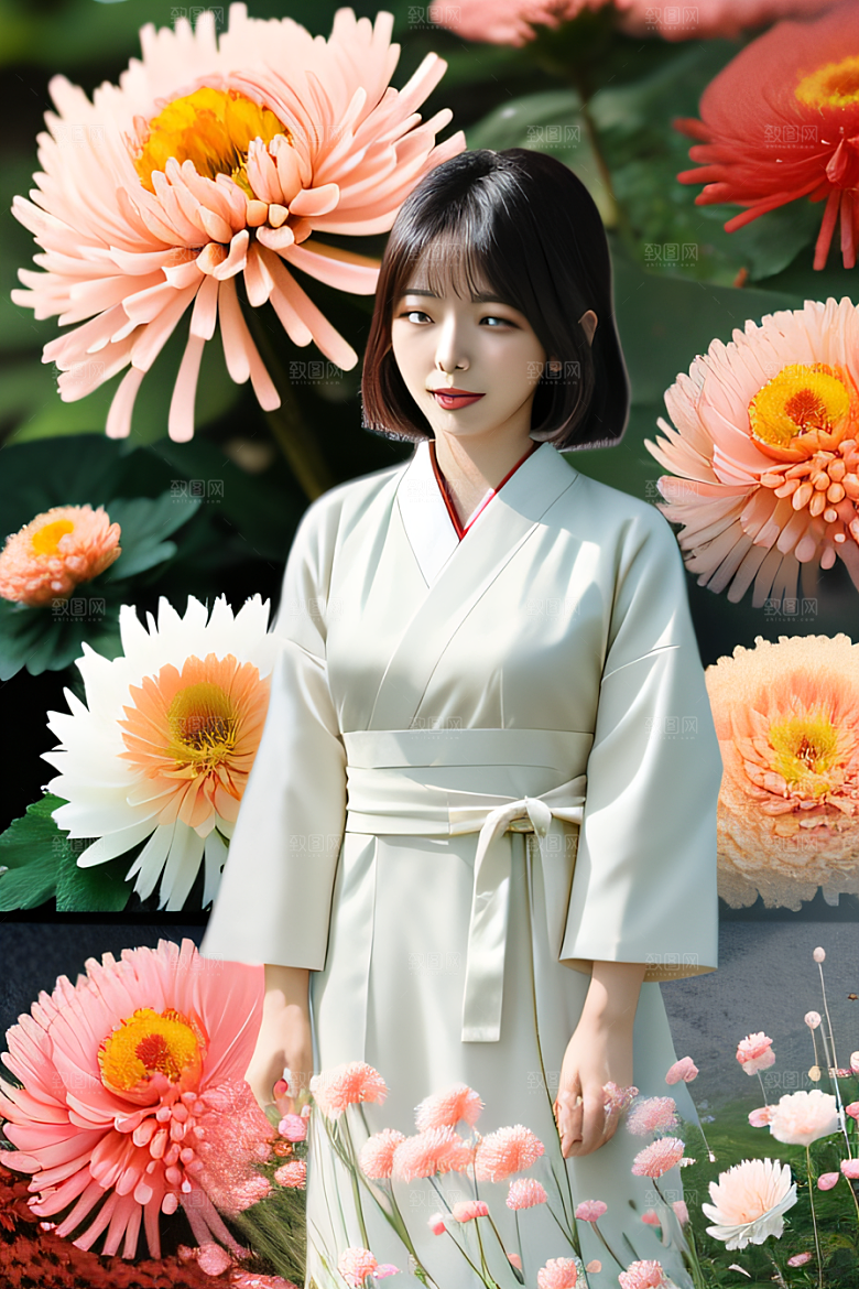 菊花倒刺高清日本动画中的星光与纯洁