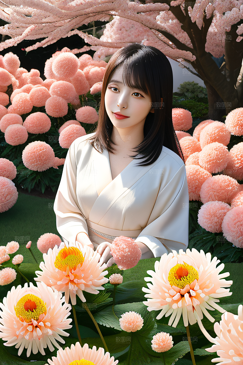 菊花倒刺高清日本动画中的星光与纯洁