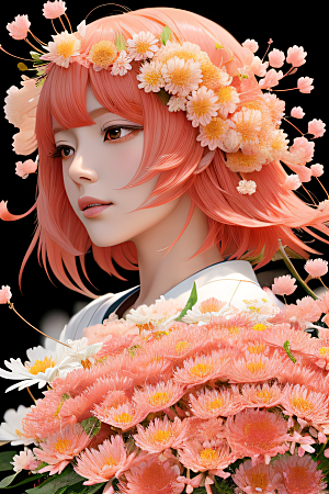 红花倒刺忠诚纯洁的高清日本动画