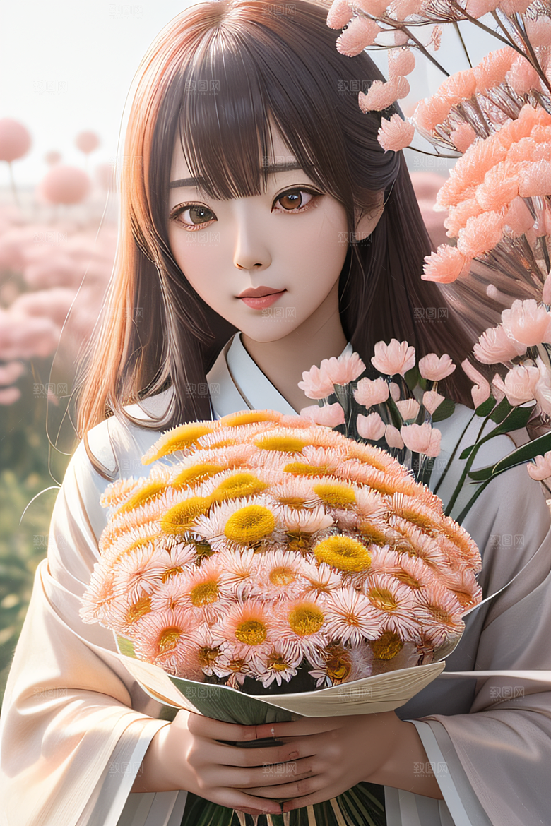 忠诚与纯洁高清日本动画中的红花倒刺之美