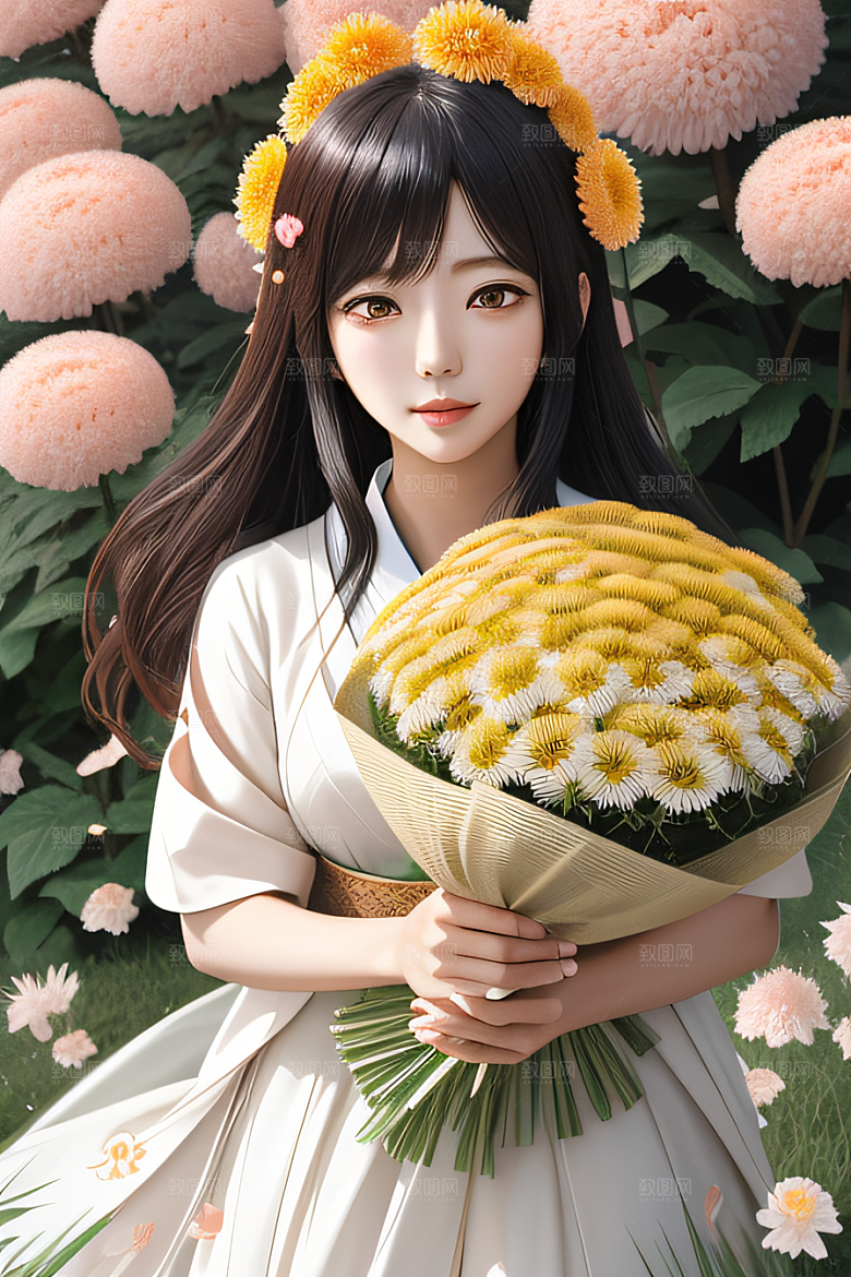 忠诚与纯洁高清日本动画中的红花倒刺之美