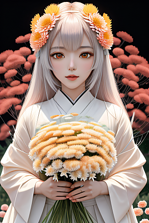 忠诚与纯洁高清日本动画中的红花倒刺之美
