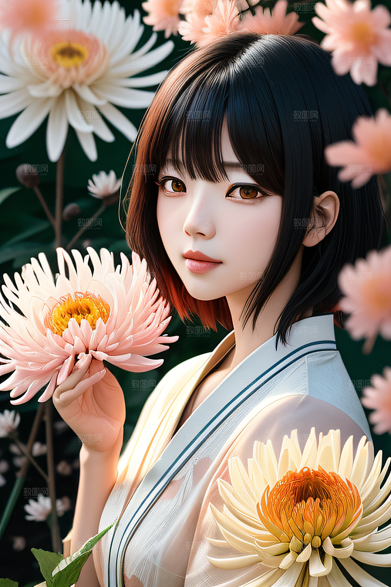忠诚与纯洁高清日本动画中的红花倒刺之美