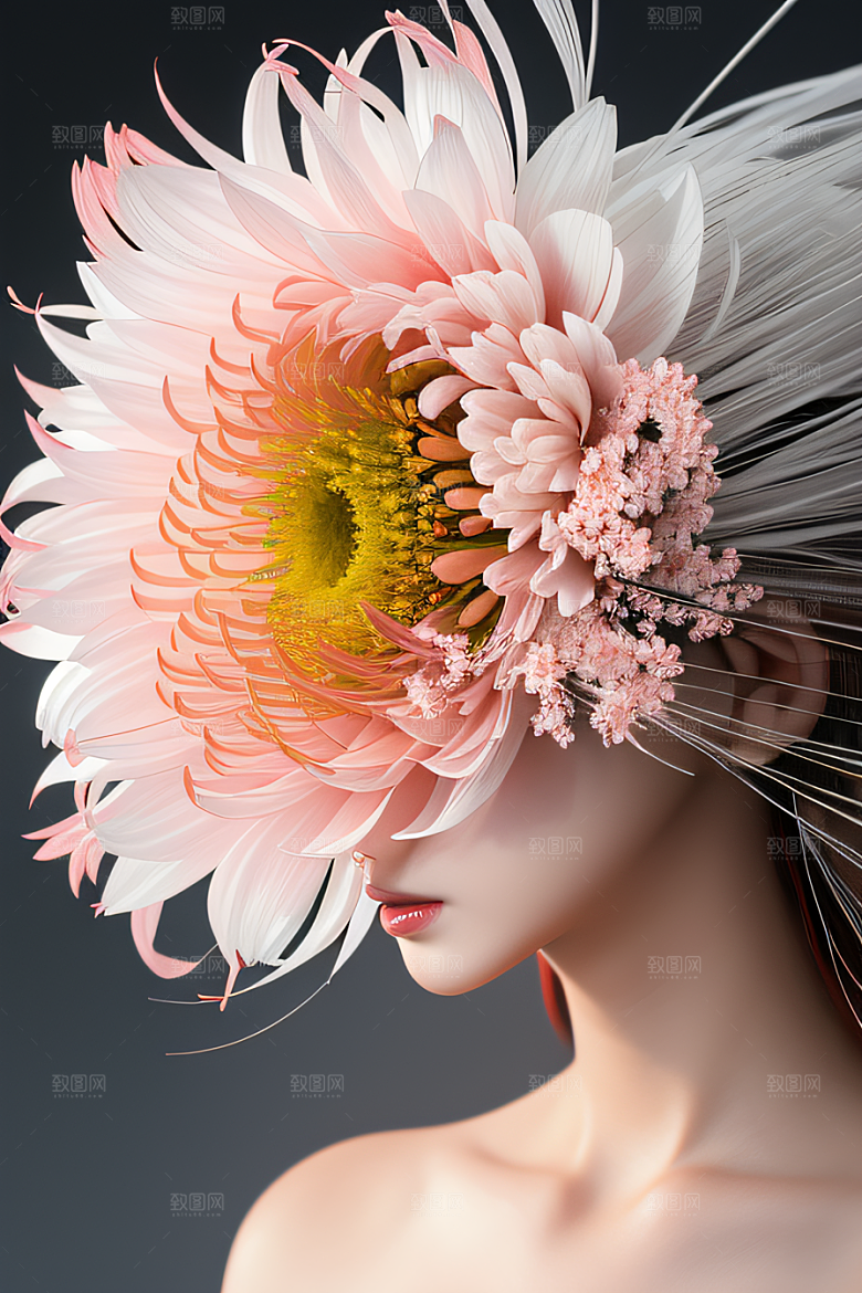 星光菊花忠诚纯洁的高清日本动画之美