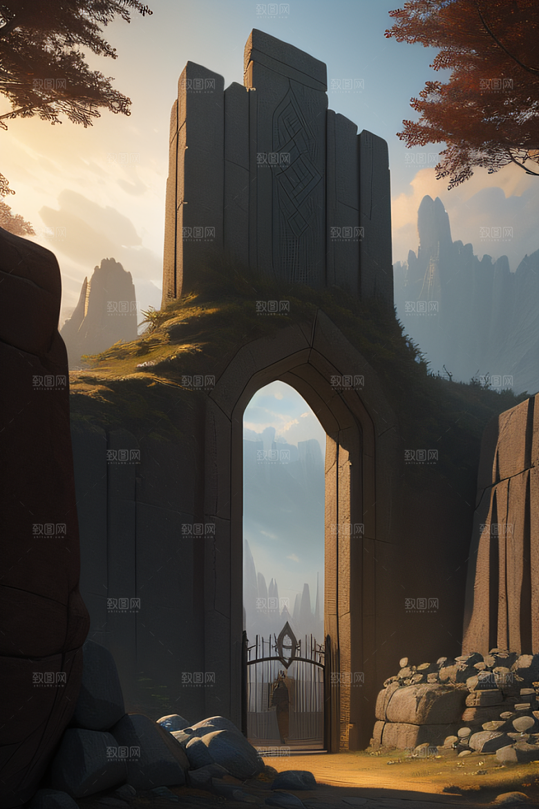 神秘入口跨越维度的神奇大门