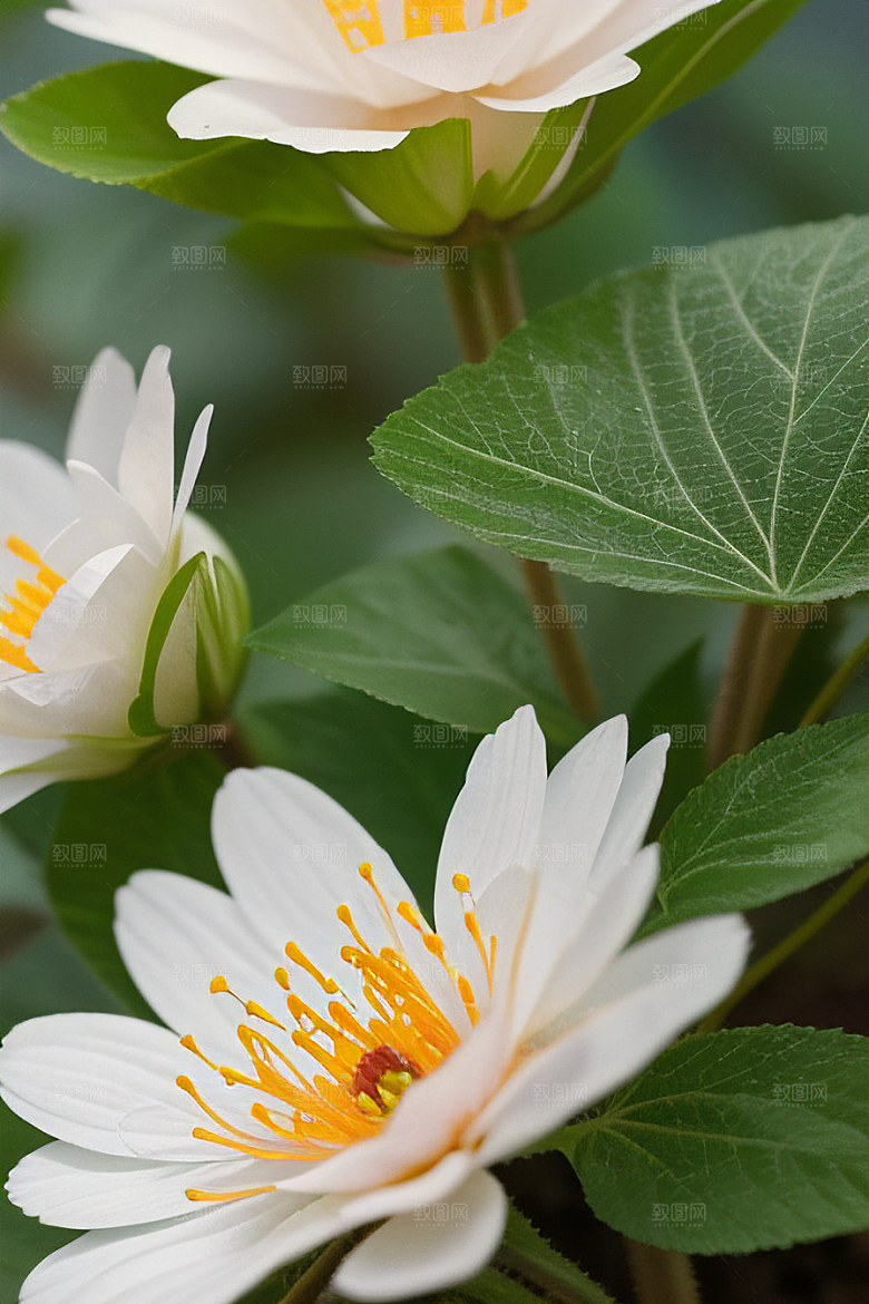 绿瓶插花自然的生命之美