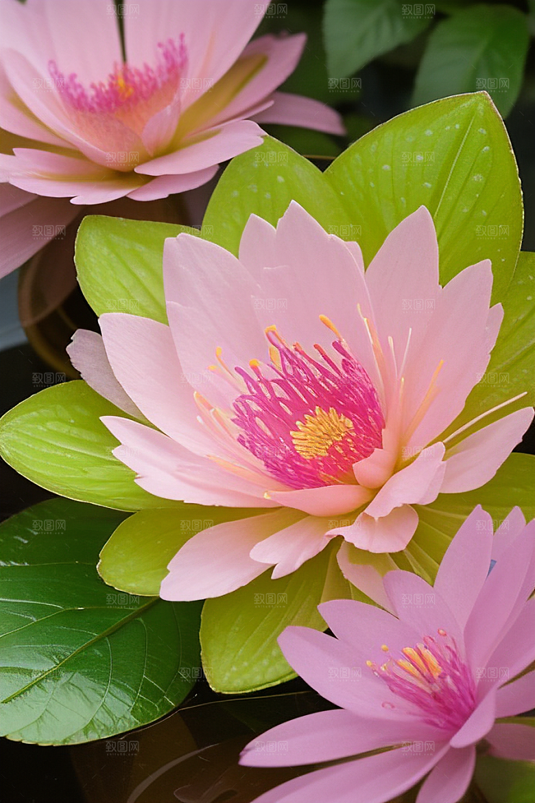 绿瓶插花的艺术之美
