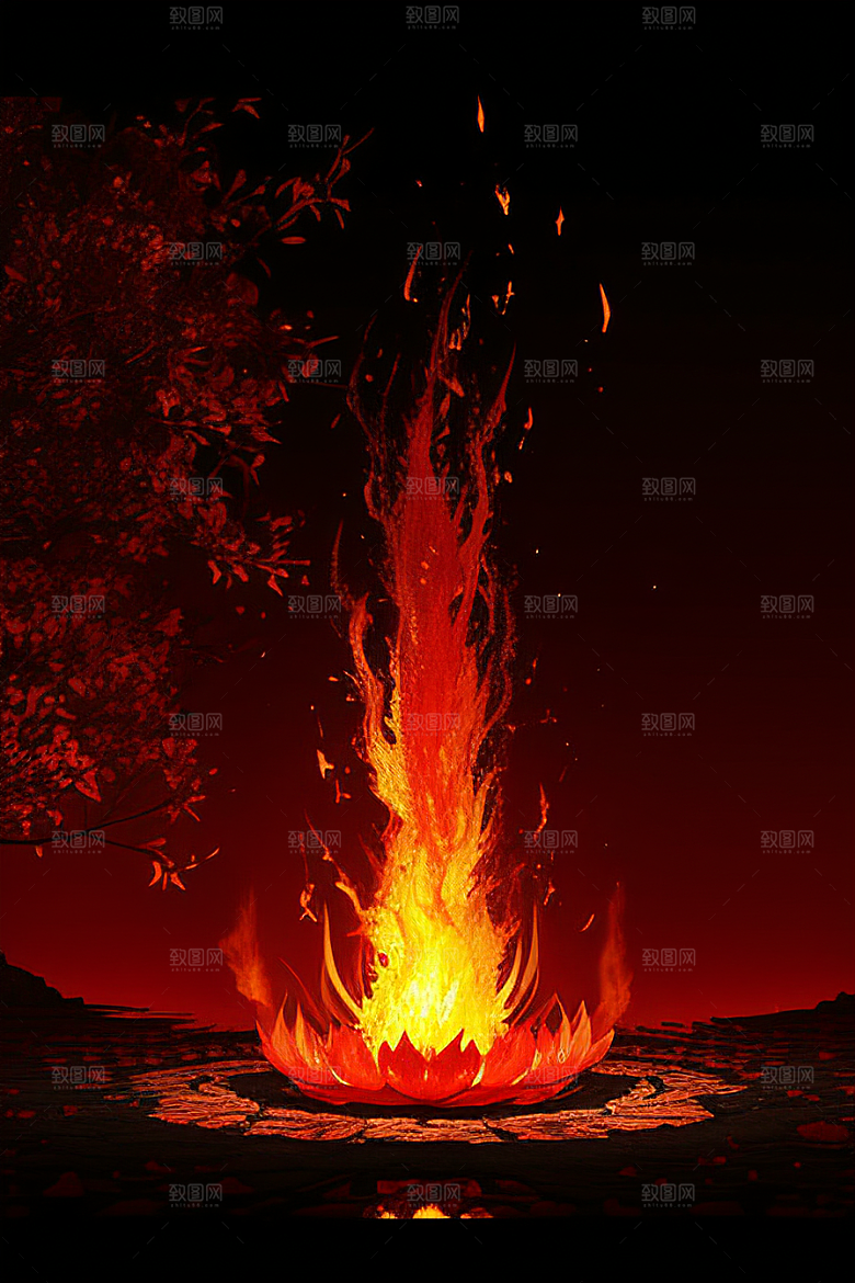 光谱之焰梦幻红莲