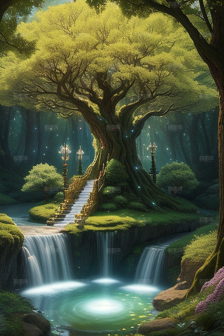 幻境中的生命之树