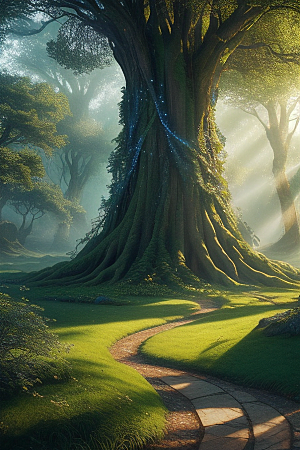 生命之树的神秘仙境
