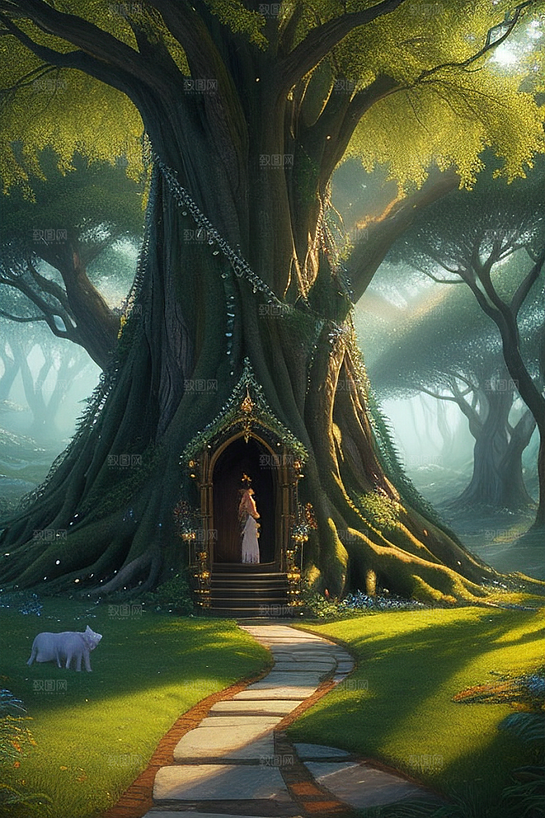 幻境中的生命之树
