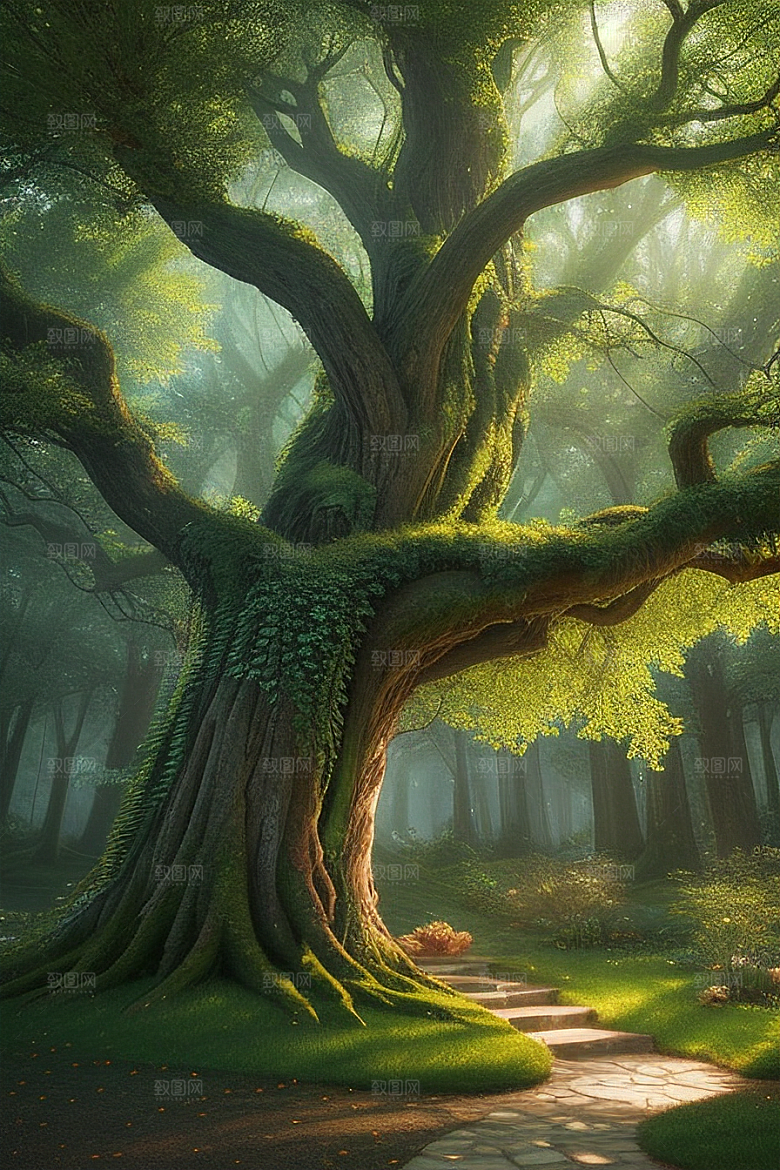 生命之树幻想与现实的完美交融