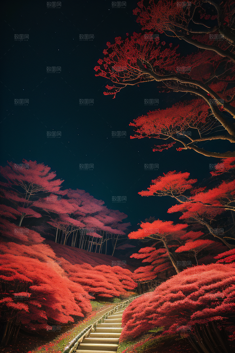 戏剧性的照明石团反冲的神秘氛围