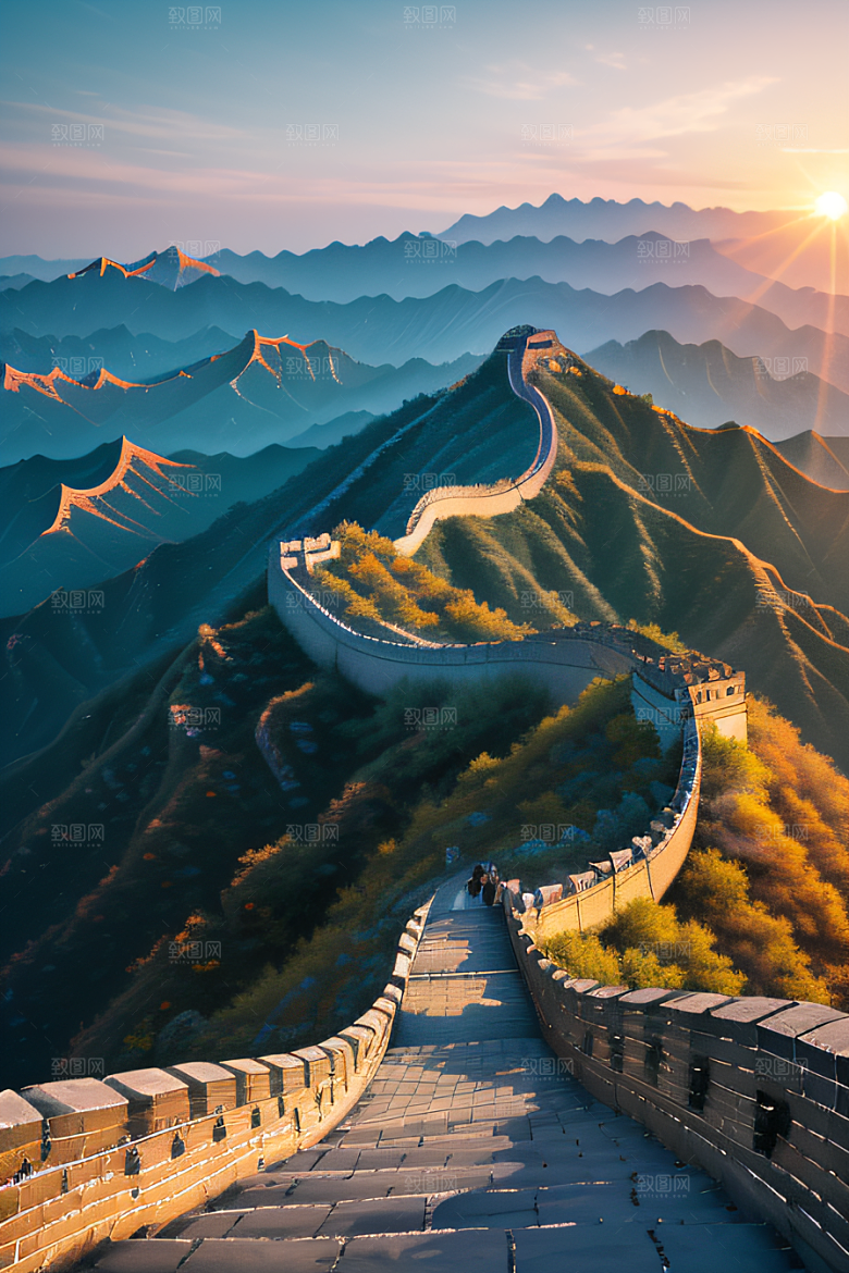 长城壮丽景观迷人