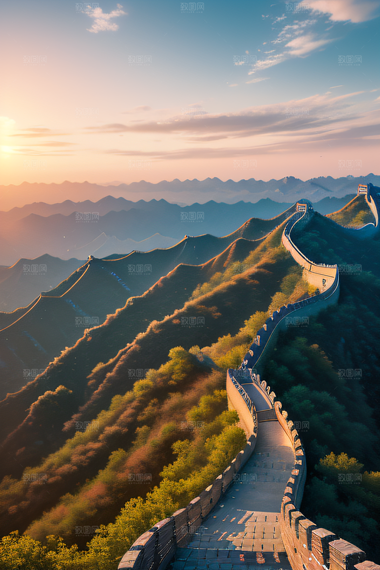 长城壮丽景观迷人