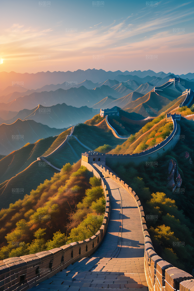 长城壮丽景观迷人